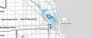 visualization of Divvy bike usage around Chicago